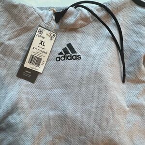 Adidas Light Gray Hoodie XL